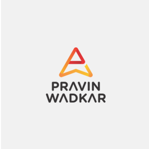 Pravin Wadkar personal brand logo